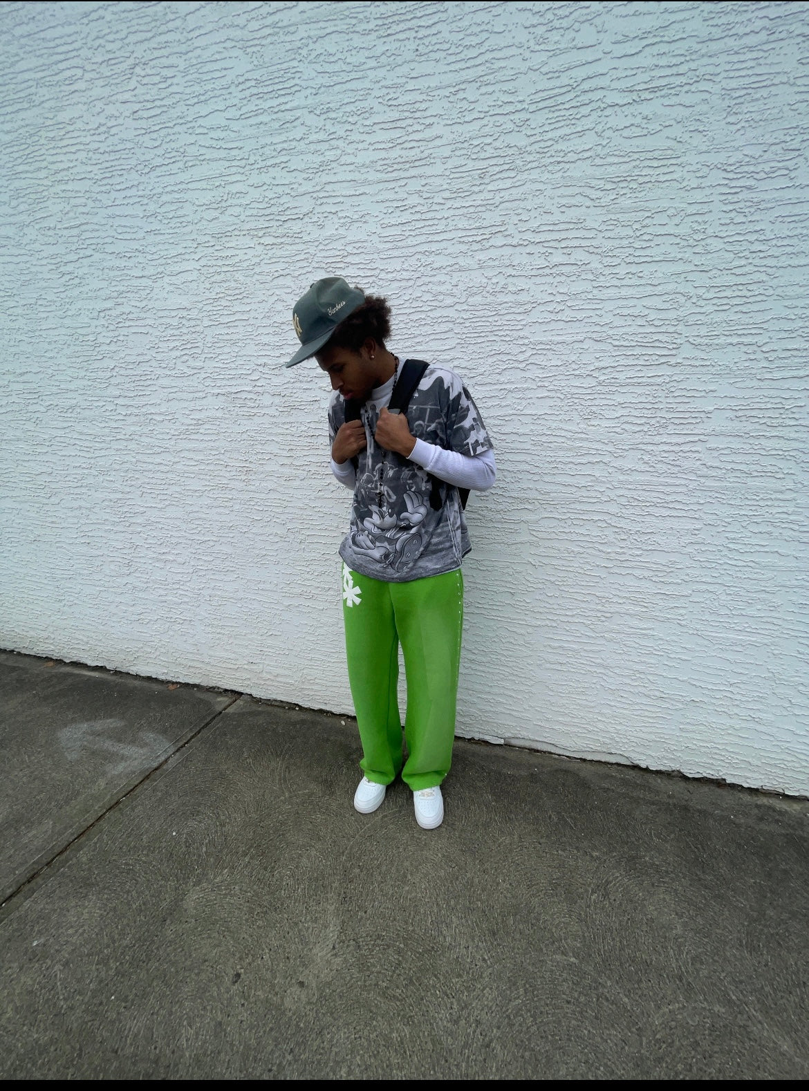 M0LLYW0RLD GREEN SWEATS