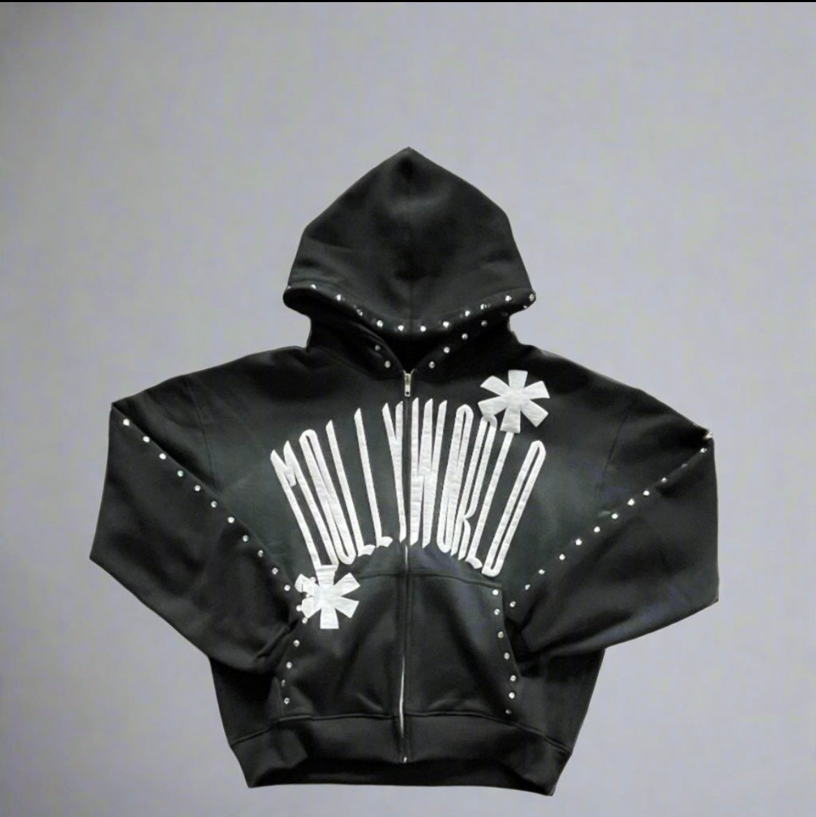 M0LLYW0RLD BLACK SWEATSUIT