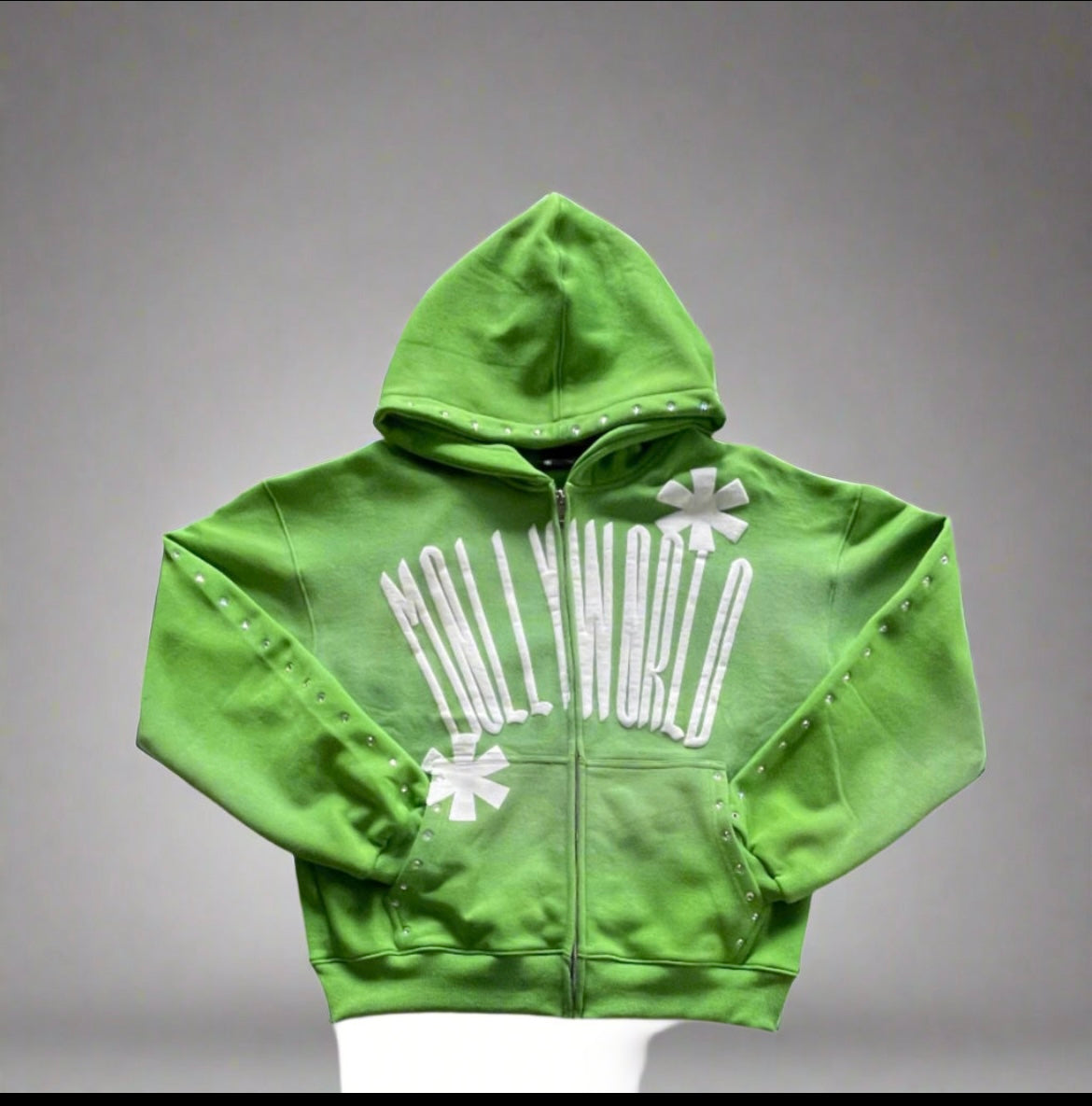 M0LLYW0RLD GREEN SWEATSUIT