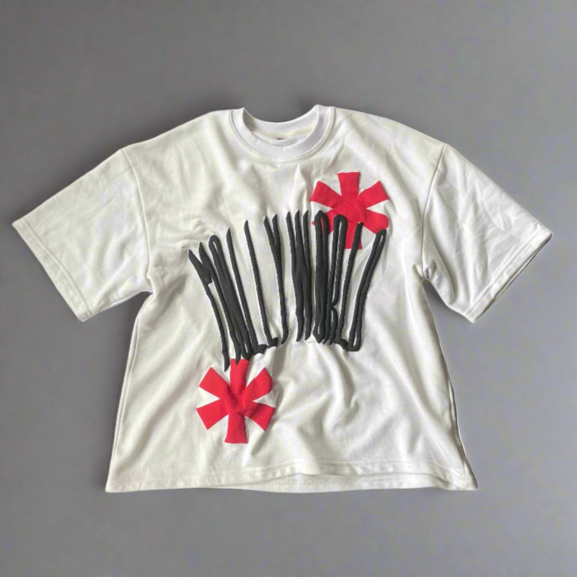 M0LLYW0RD WHITE TEE