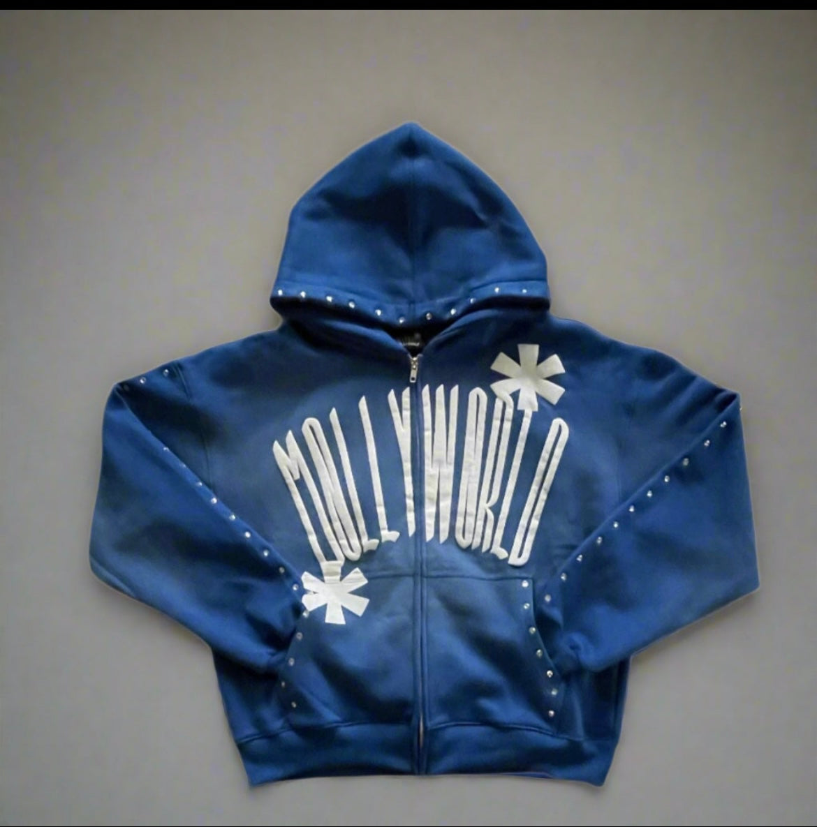 M0LLYW0RLD BLUE SWEATSUIT