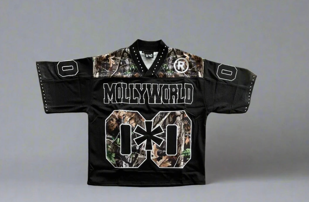 M0LLYW0RLD FOOTBALL JERSEY